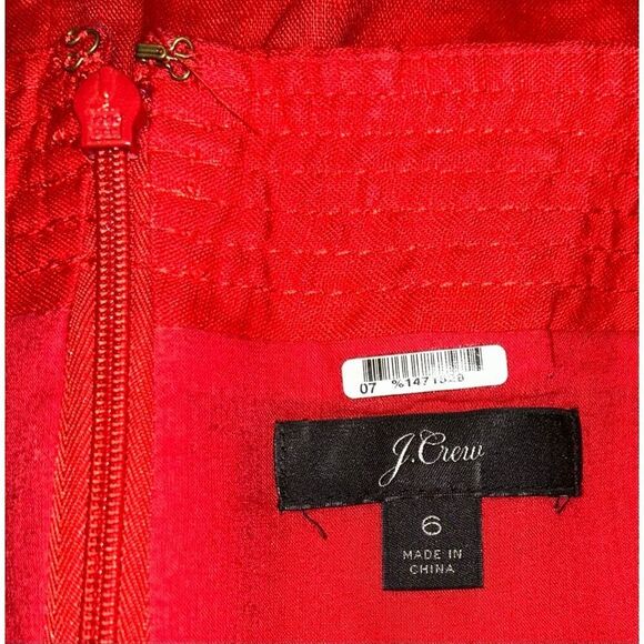 J. Crew linen jumpsuit size 6 - Picture 3 of 3